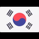 Korea flags