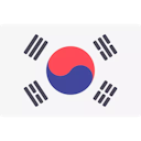 Korea flags
